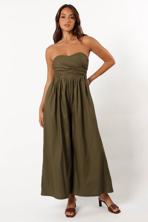 Marias Jumpsuit – Deep Olive